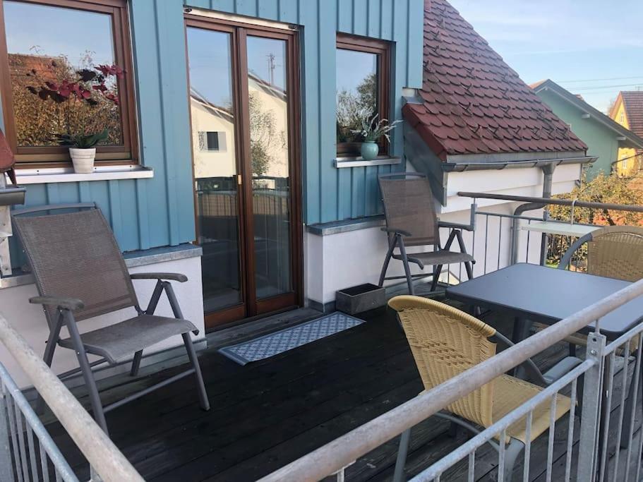 Gemuetliche Ferienwohnung Auf 2 Etagen Mit Dachterrasse Wangen im Allgäu Extérieur photo