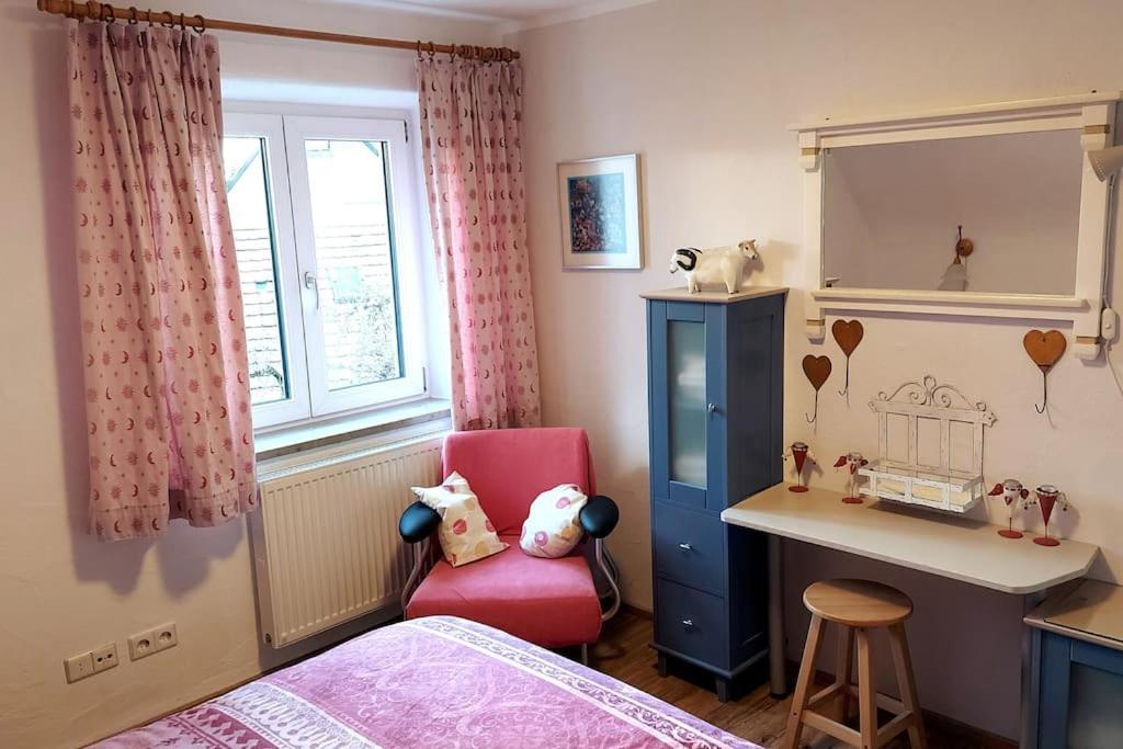 Gemuetliche Ferienwohnung Auf 2 Etagen Mit Dachterrasse Wangen im Allgäu Extérieur photo